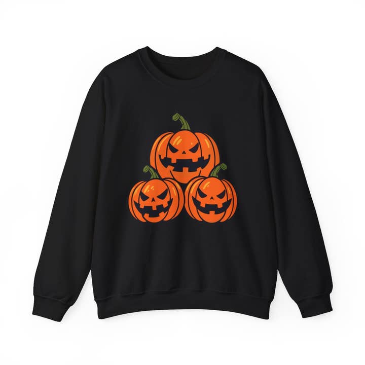 Halloween Pumpkins Unisex Crewneck Sweatshirt Pumpkins for wholesale by COUTUIQ
