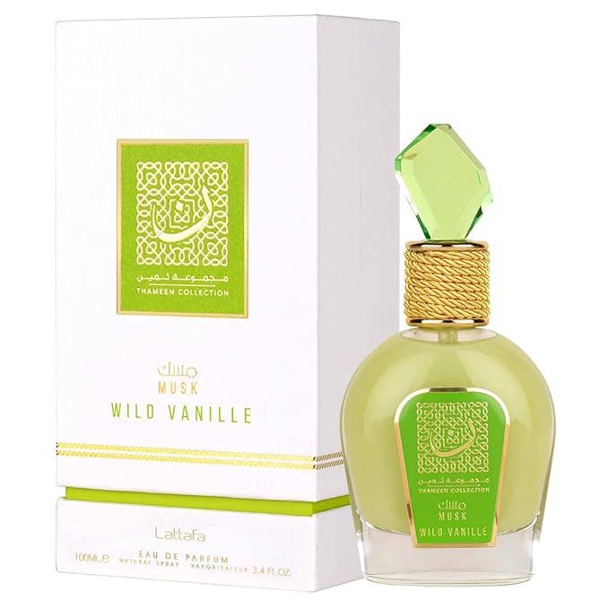 HA Fragrances - Wholesale Perfume/Eau de Toilette - Thameen Collection Musk Wild Vanille Eau de Parfum by Lattafa – Luxurious Sweet Musk Fragrance | 3.4 fl oz (100ML)0