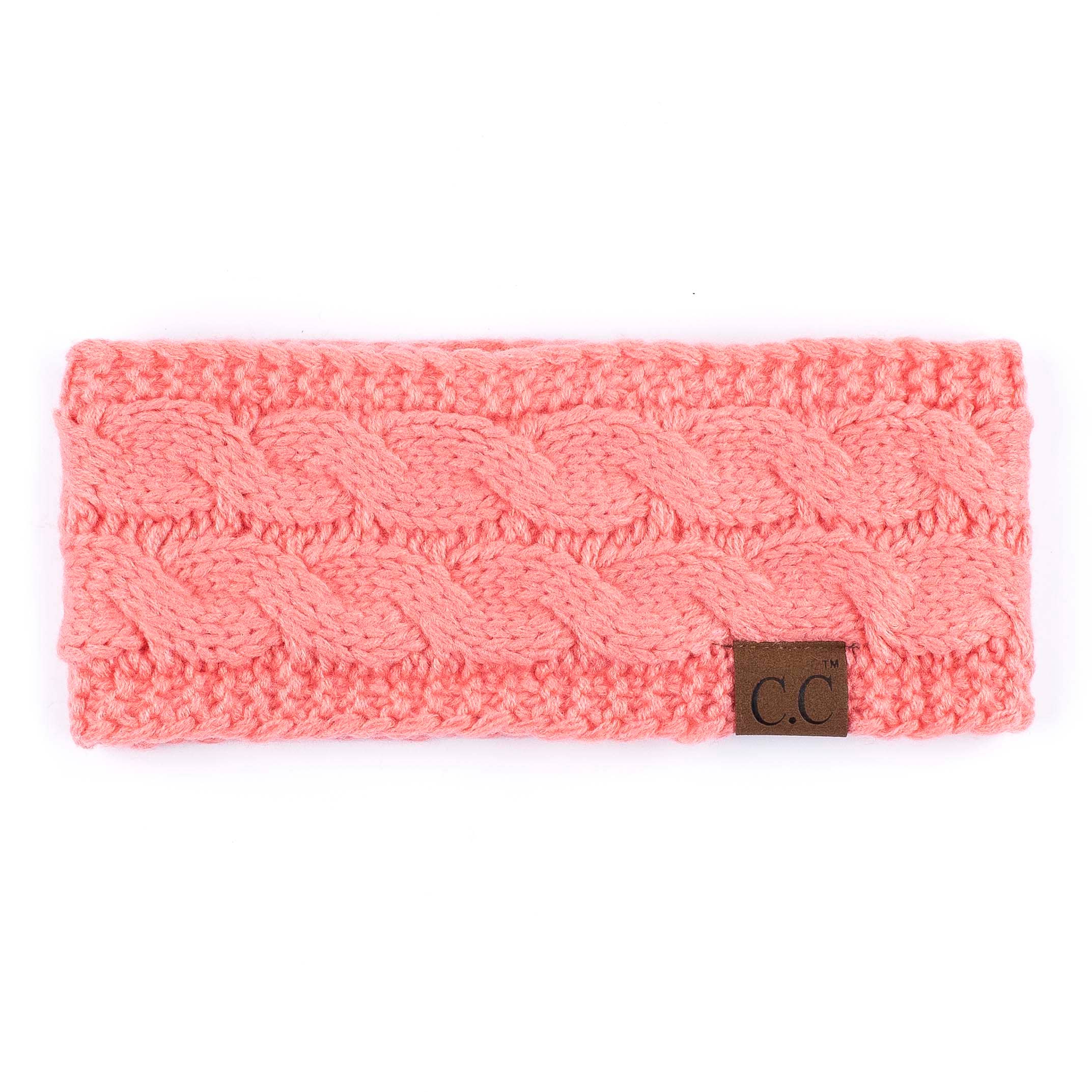 Truly Contagious - Wholesale Fashion Headband - Women's - CC Cable Knit Lined Headwrap ( HW-20 )4