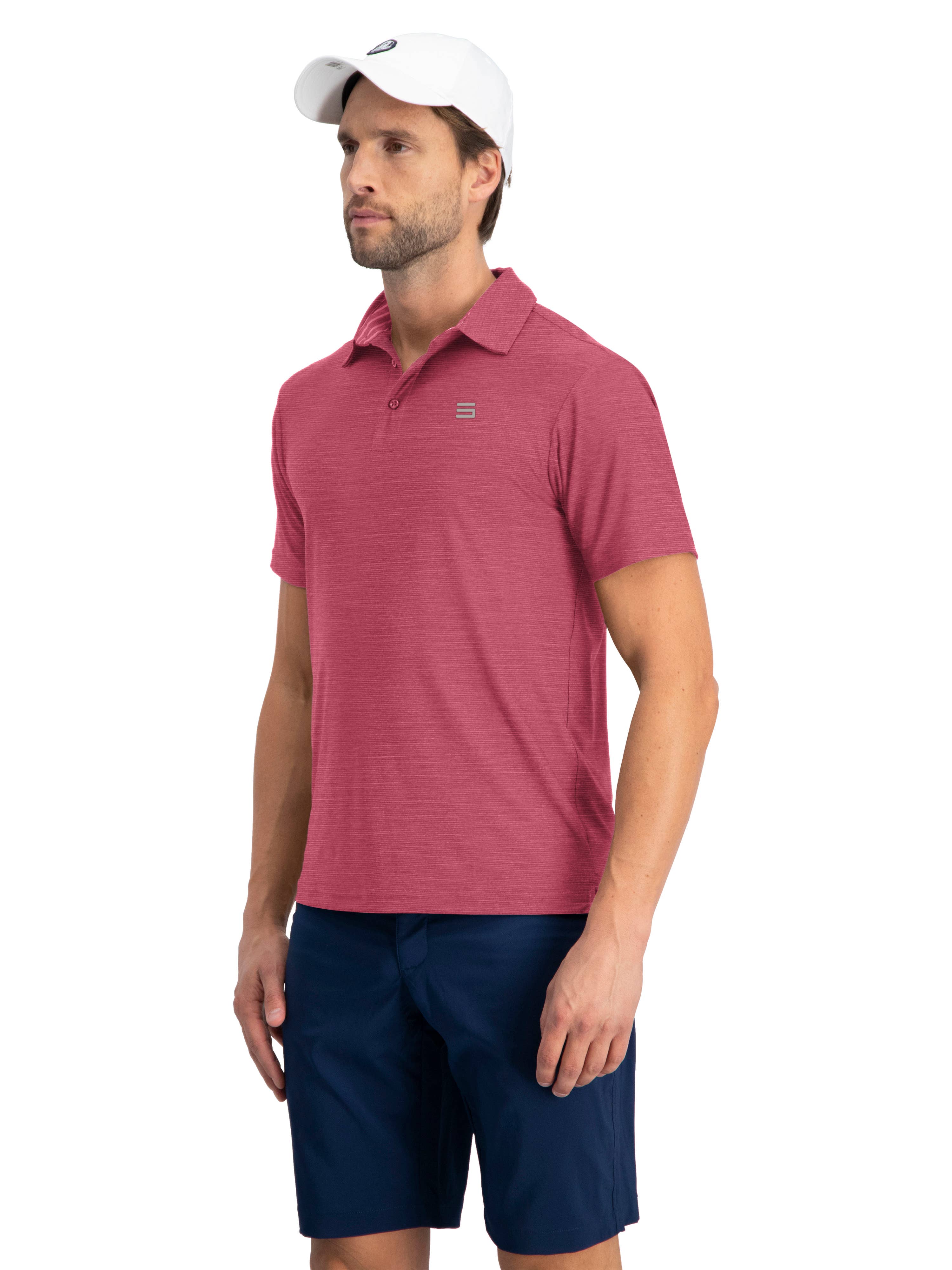 Three Sixty Six - Wholesale Polo - Heren - Sneldrogende golfshirts voor heren, korte mouwen, sportpolo86