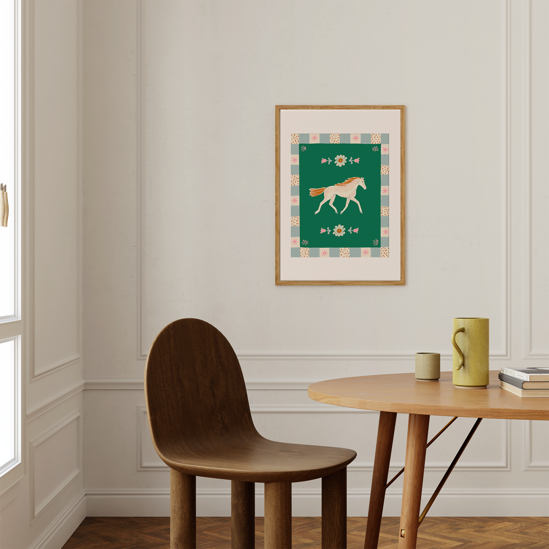 Samantha Johnson Illustration - Wholesale Art Print - Horse Art Print2