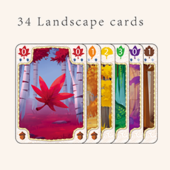 Japanime Games - Wholesale Board Game - Momiji - Boardgame4