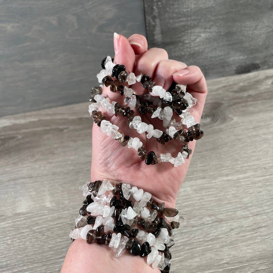 Keystone Crystals - Wholesale Beaded Bracelet - Multi-Stone Gemstone Chip Bracelets –  Wholesale Crystals17