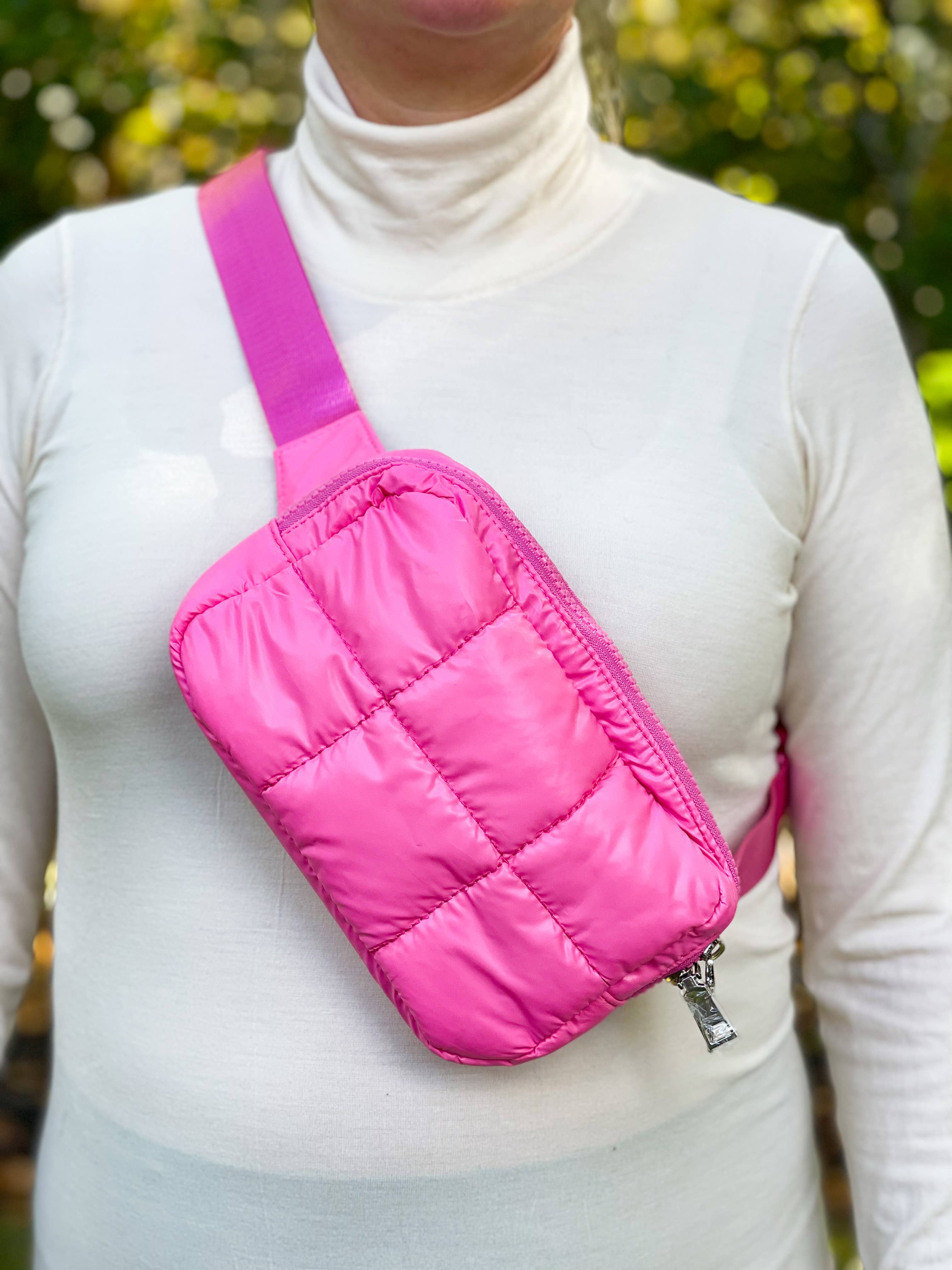 Babs + Birdie - Wholesale Belt Bag - Women's - The Drew | Puffer Belt Bag10