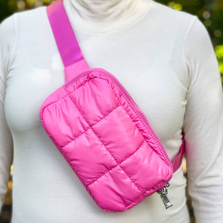 Babs + Birdie - Wholesale Belt Bag - Women's - The Drew | Puffer Belt Bag10