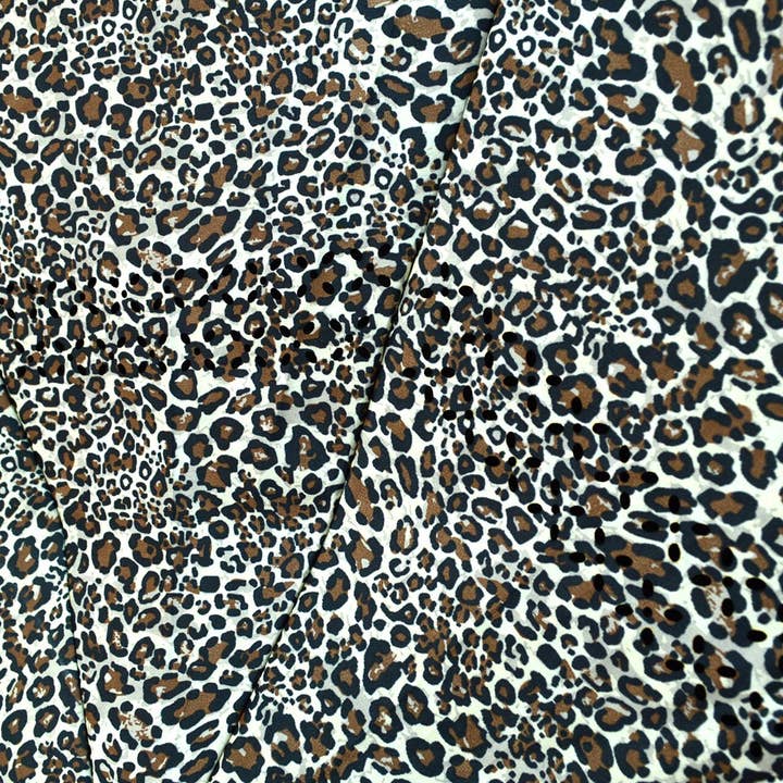 Selini New York - Wholesale Umbrella - Unisex - Leopard Print Double Layer Inverted Umbrella