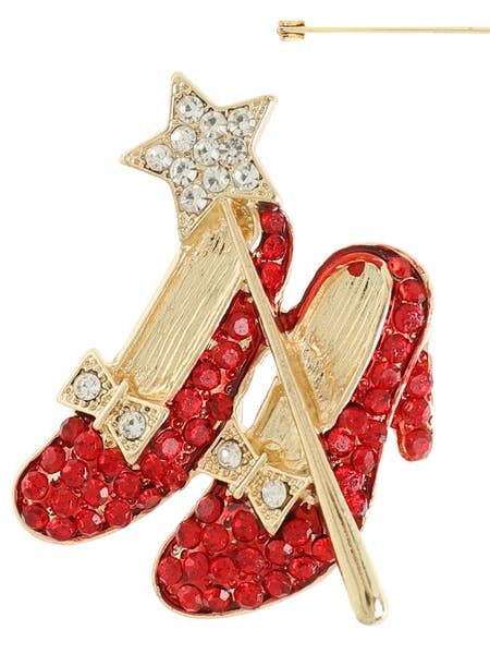 CHINELOS ICÔNICOS VERMELHOS BROCHE PIN 85 por atacado de anbfashion