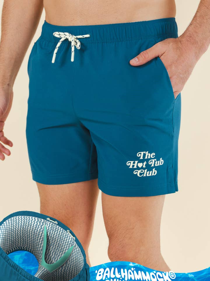 Shinesty, Inc – wholesale Badshorts - Herr – The Lake House | Retro Ball Hammock® Ficka 5" Badbyxor
