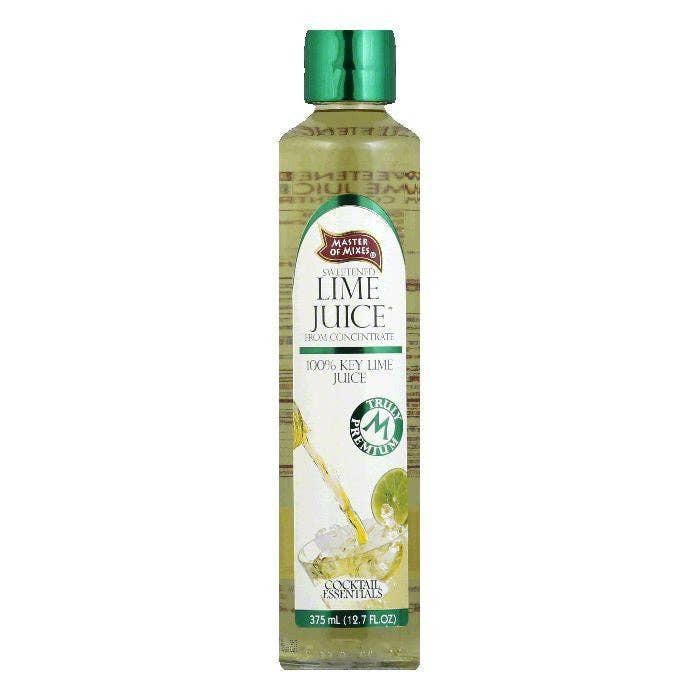 KeHE Distributors, LLC - Wholesale Cocktail Mix/Syrup - Master of Mixes Cocktail Essentials Lime Juice, 375 ML0