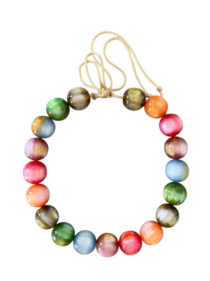 Colar de Contas Grossas - Vermont por atacado de KMs GEMs