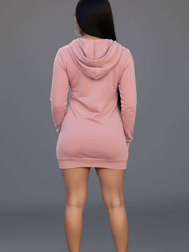 CAPELLA APPAREL - Wholesale Jurk - Dames - French Terry hoodie-jurk14