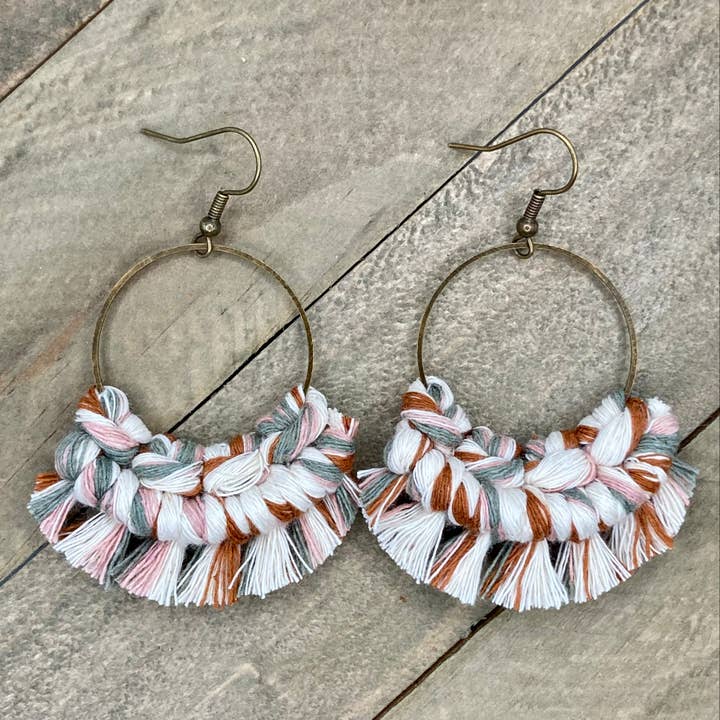 Multicolored Sm - Boho Mix & Bronze for wholesale by HK Macrame Jewelry