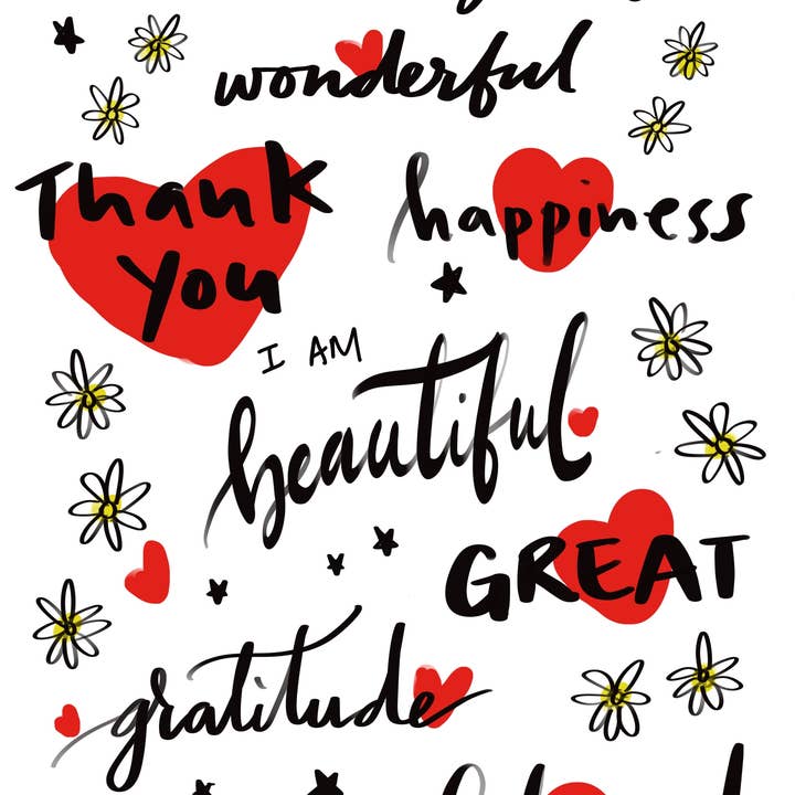 Lovely Words - Rub-on-klistermærker/Transfer klistermærker 021 (LFSO) for engroshandel hos Little Forest Shop