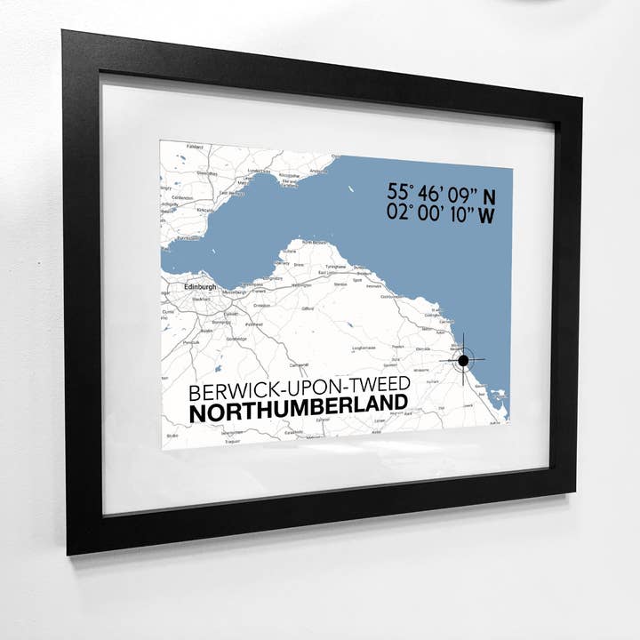 Karta - Landmärke i Berwick-Upon-Tweed för wholesale av SeaKisses