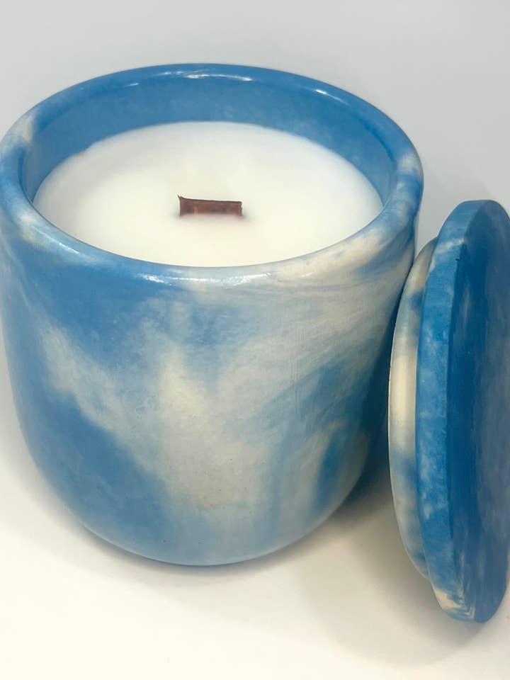 Flannel Candle for wholesale by Divine Scents Candle Co