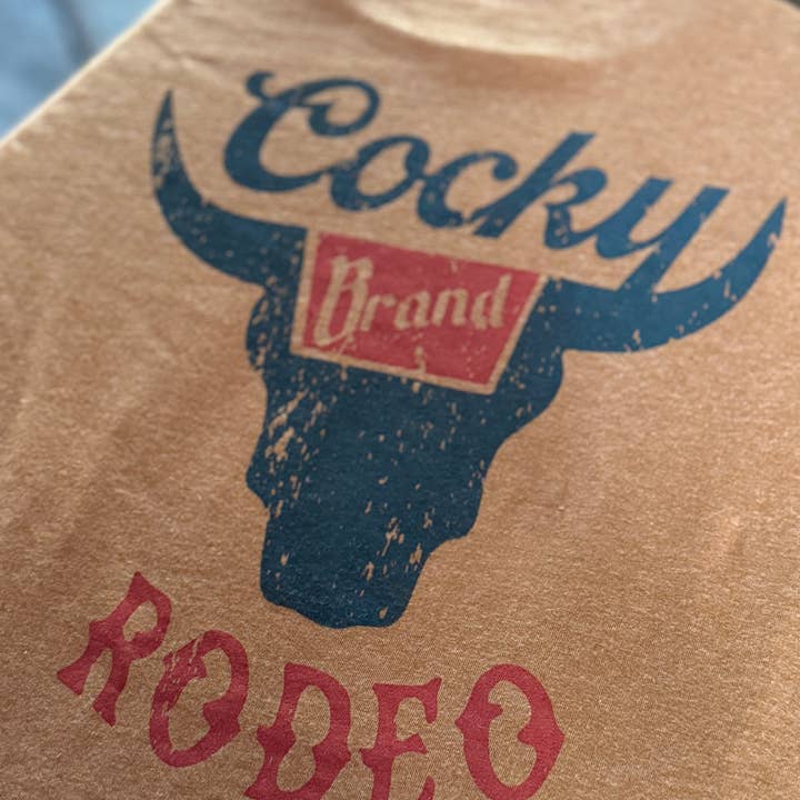 Banquet Rodeo Tee for wholesale by The Cocky Brand