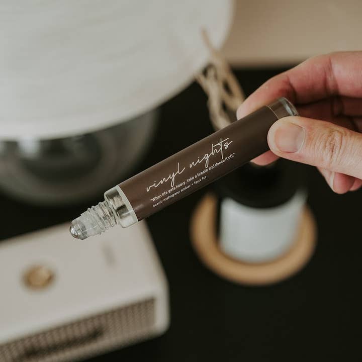 Vanilla and Spruce, LLC - Wholesale Roll-On Fragrance - Perfume Roller - Vinyl Nights2