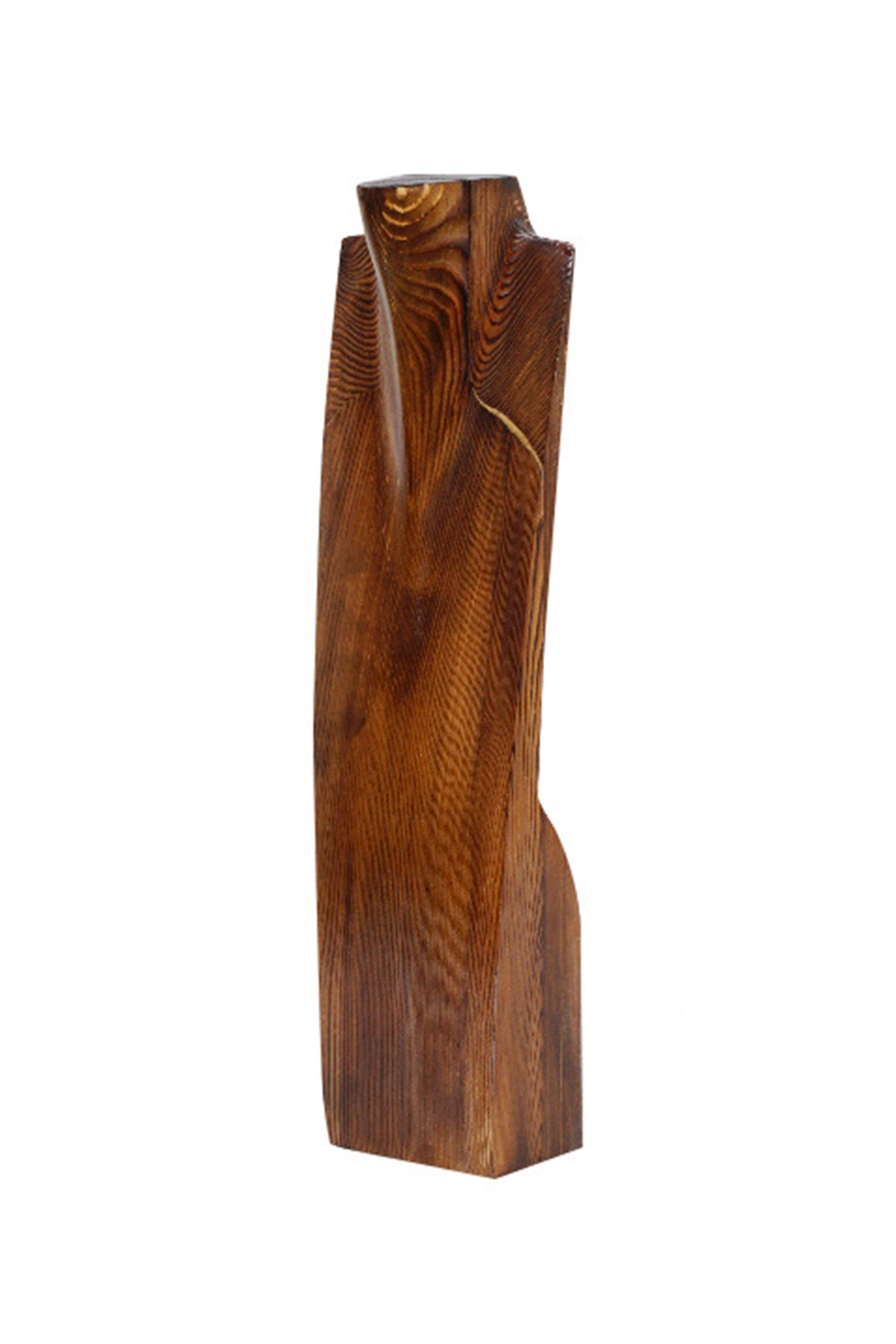 Ole - Wholesale Jewelry Stand & Display - Large Size Wooden Necklace Display Stand W16742