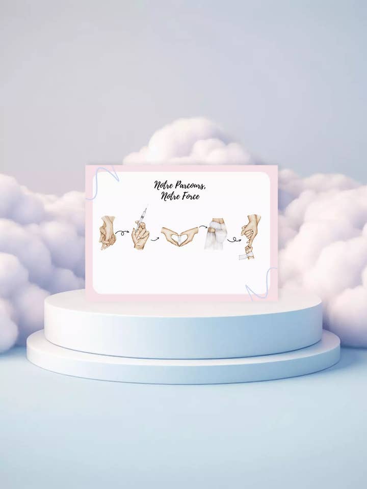 Decorative poster "PMA journey souvenir" for wholesale by Modani Paris