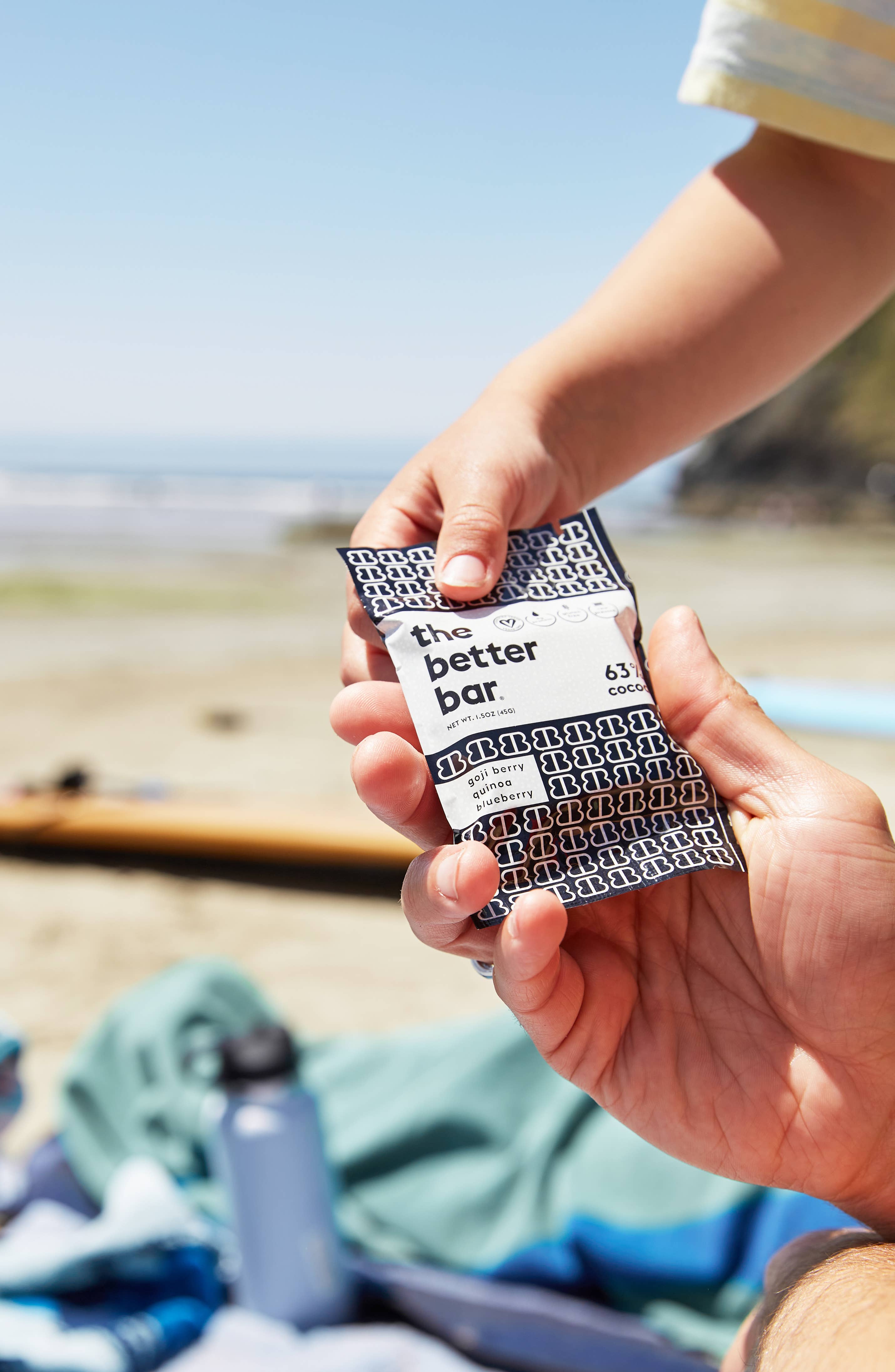 The Better Bar - Wholesale Snack Bar - 70% Organic Dark Chocolate Dipped Better Bar9