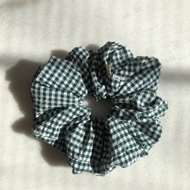 Billy Bamboo – Großhandel Haargummi – Damen – MINI-GINGHAM-HAARGUMMI - neutral5