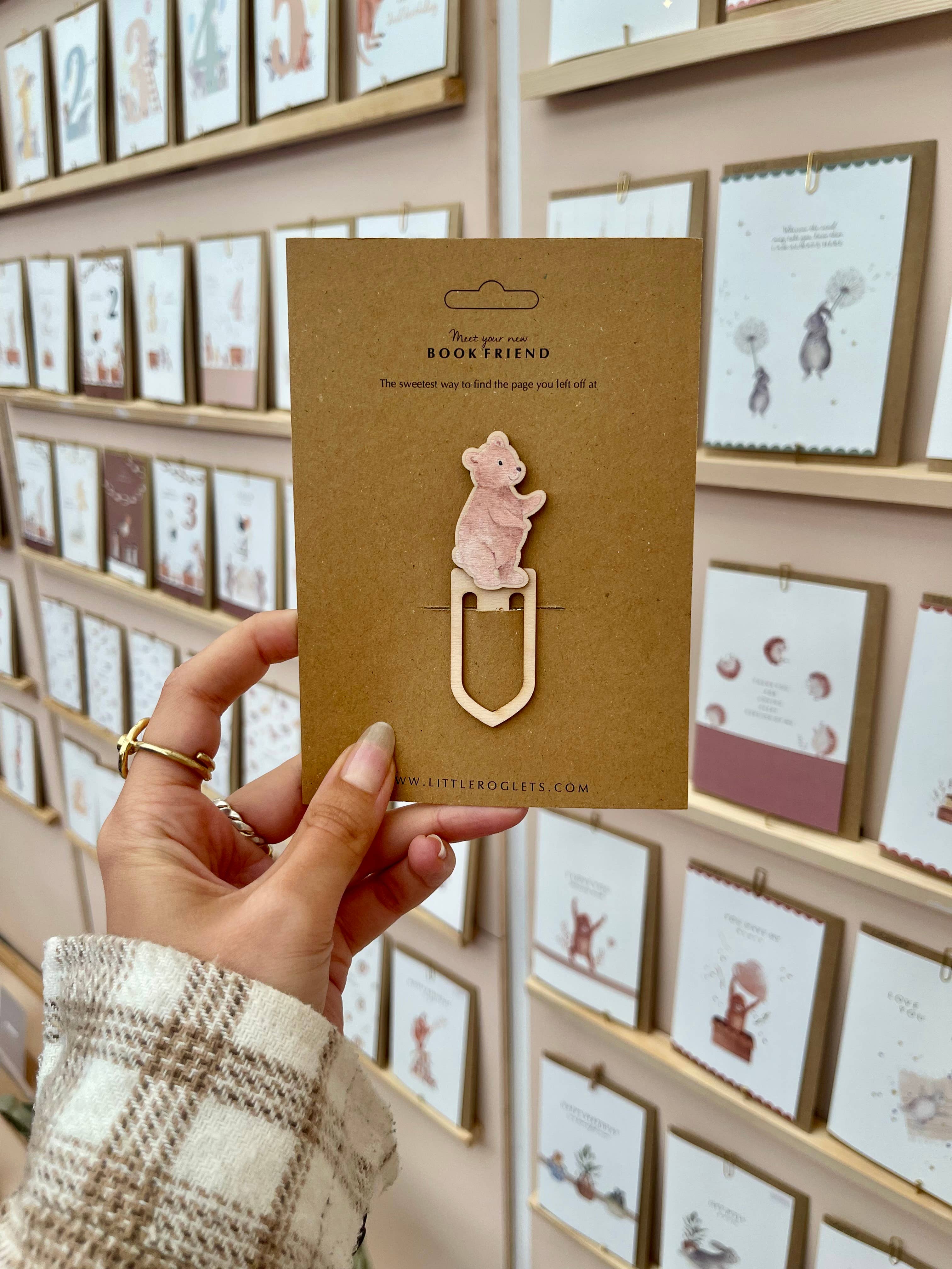 Little Roglets – wholesale Bookmark – Bear Bookmark | Wooden Bookmark | Children’s Gifts  1