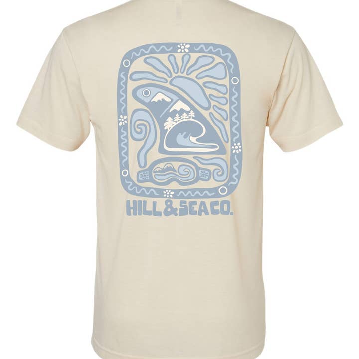 Série Artiste I Manches Courtes Tri-Crème pour la vente par Hill and Sea Co.