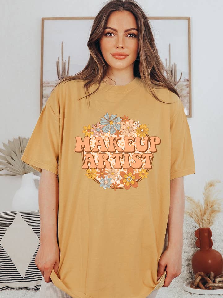 Makeup Artist Tee for wholesale by Shop Alloe | Print & Media Co.