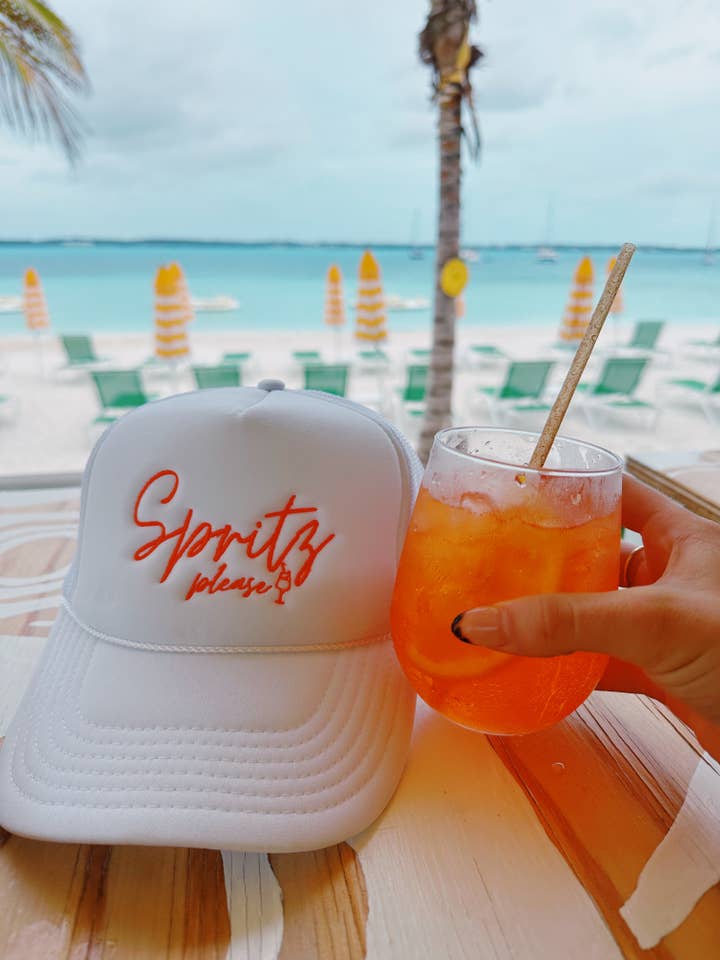 SPRITZ PLEASE for wholesale by capsbychloe