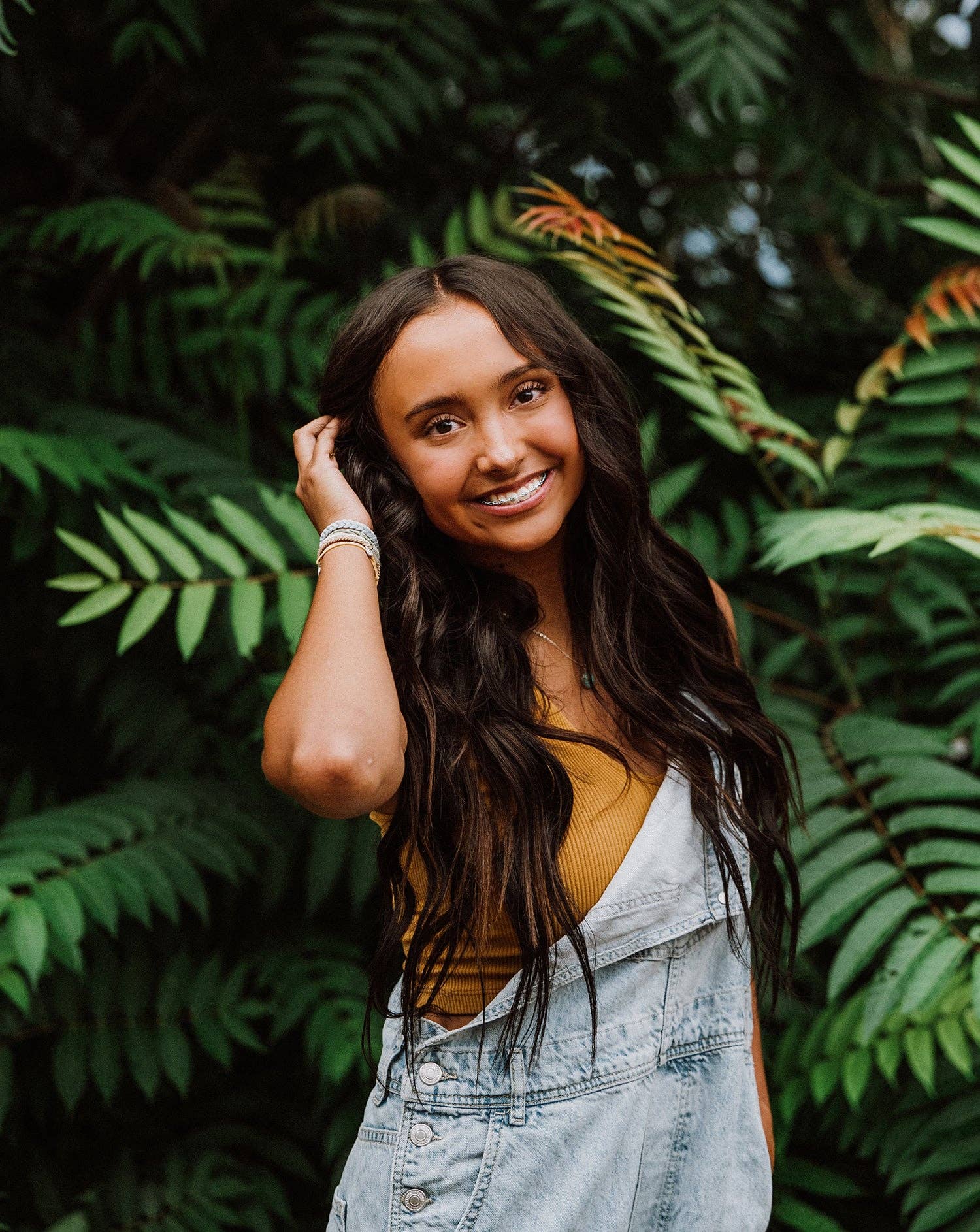 K'lani hair tie bracelets - Wholesale Jewelry Set - "Grow" Palm Tree Hair Tie Bracelets3