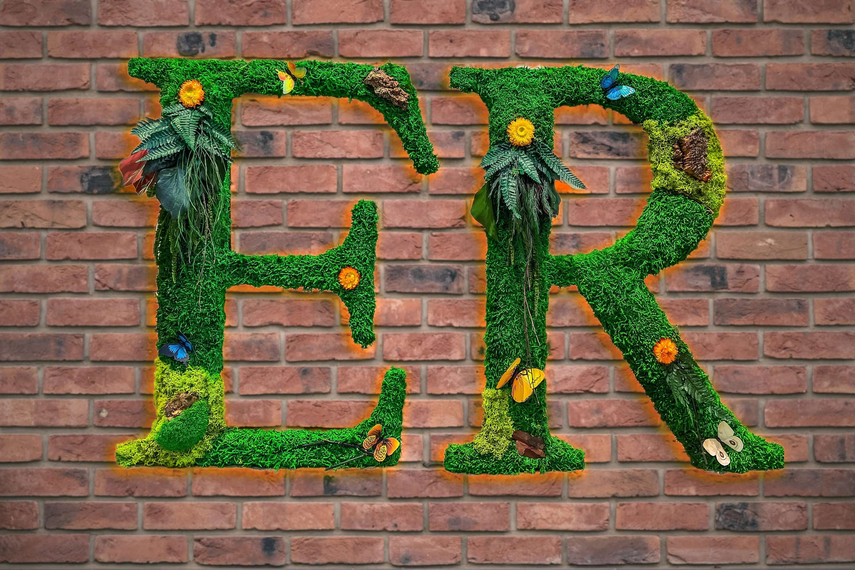 Rishstudio – wholesale Wall Accent – Custom Backlit Wall Letters | Moss Letters logo With Light | RishStudio3