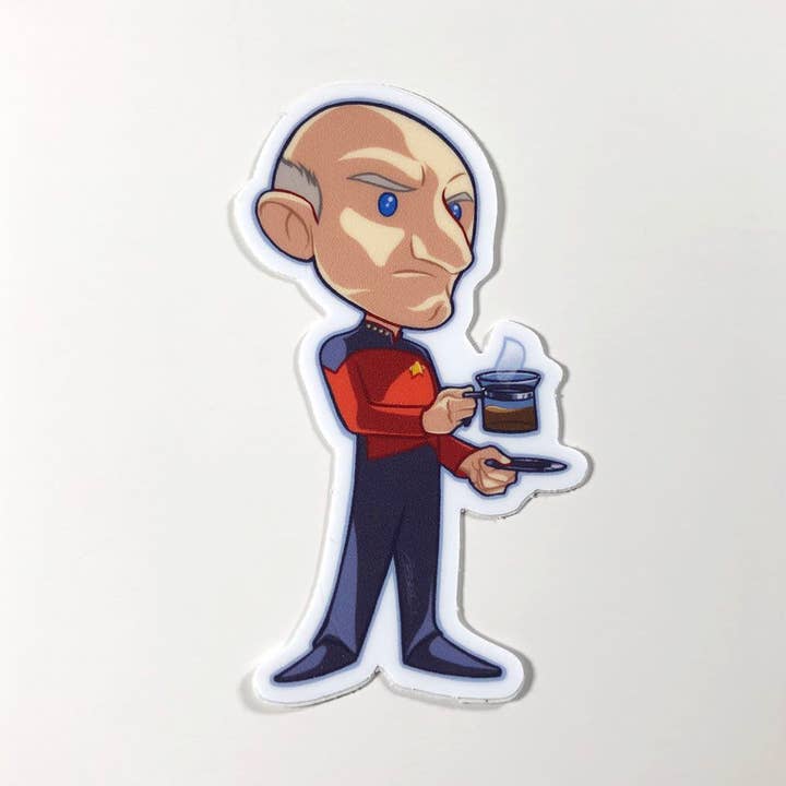 Picard - Vinyl Sticker for wholesale by The Ninjabot