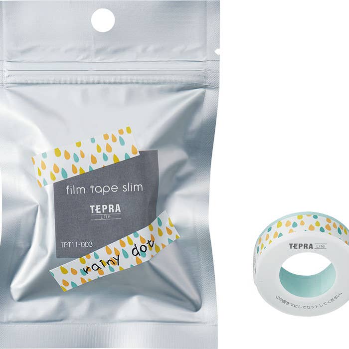 TEPRA Lite Film Tape -Patterned Tape 0.43" wide for wholesale by HITOTOKI by KING JIM