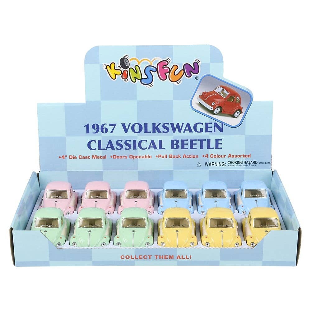 La Luna Bella - Toys - Wholesale Toy Car/Truck - Kids - 4" VW Classic Beetle  - LLB Toys2