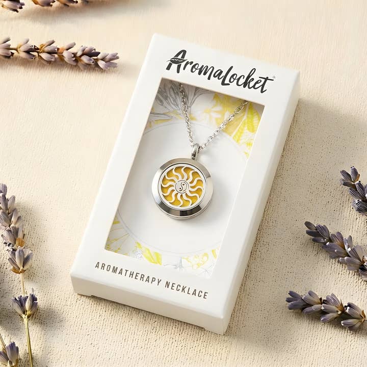 Sol Essential Oil Diffuser Necklace - Mini for wholesale by Matrix Aromatherapy