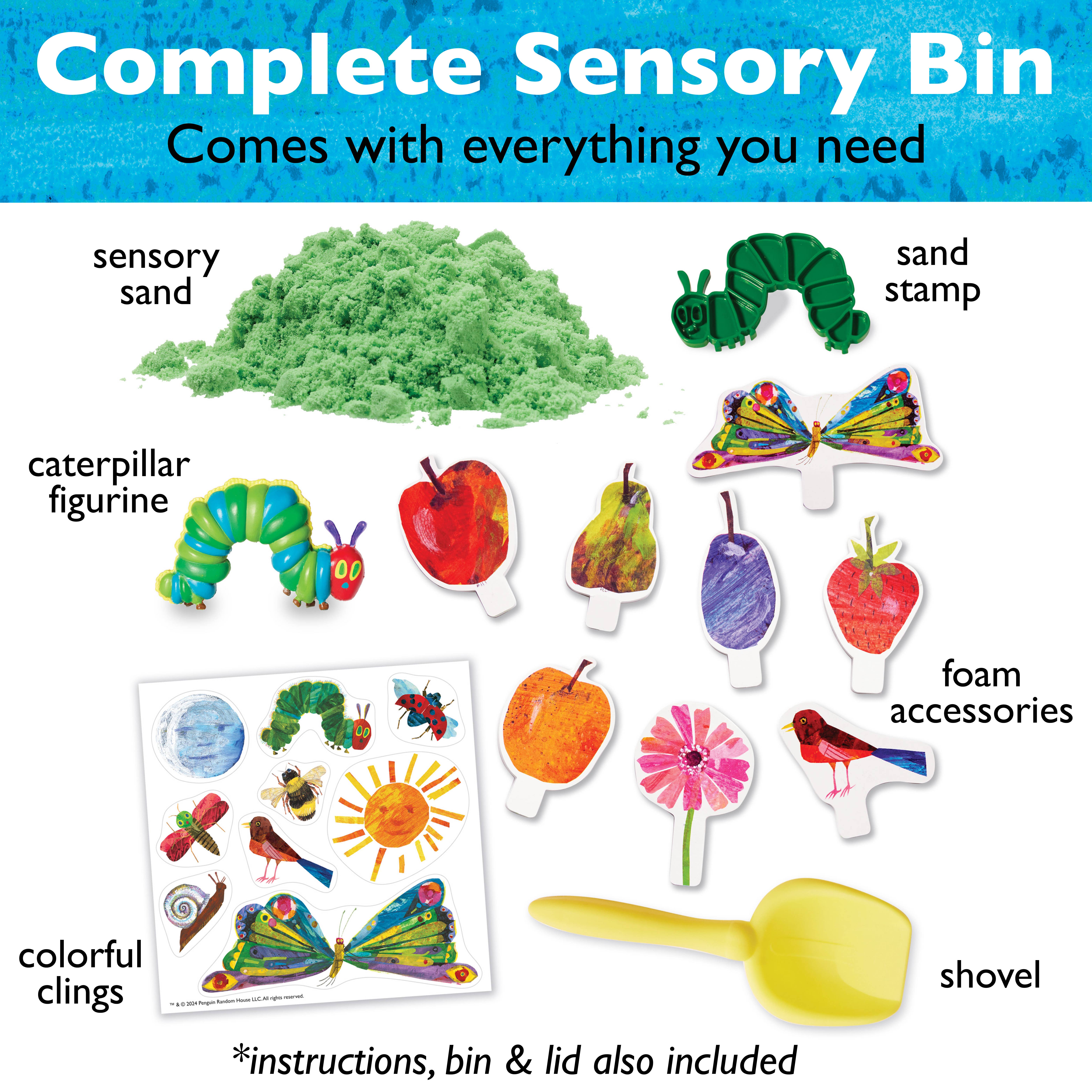 Faber-Castell / Creativity for Kids - Wholesale Toy Set - Kids - Sensory Bin The Very Hungry Caterpillar Activity Bin6