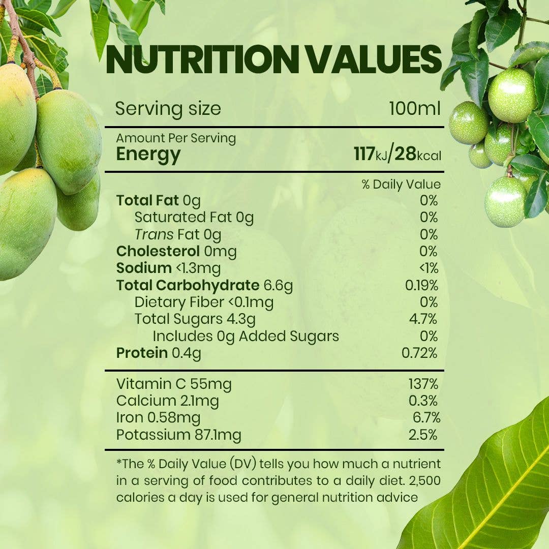 OORG – wholesale Wellness juice/tonic – OORG Natural Mango & Passionfruit Juice2