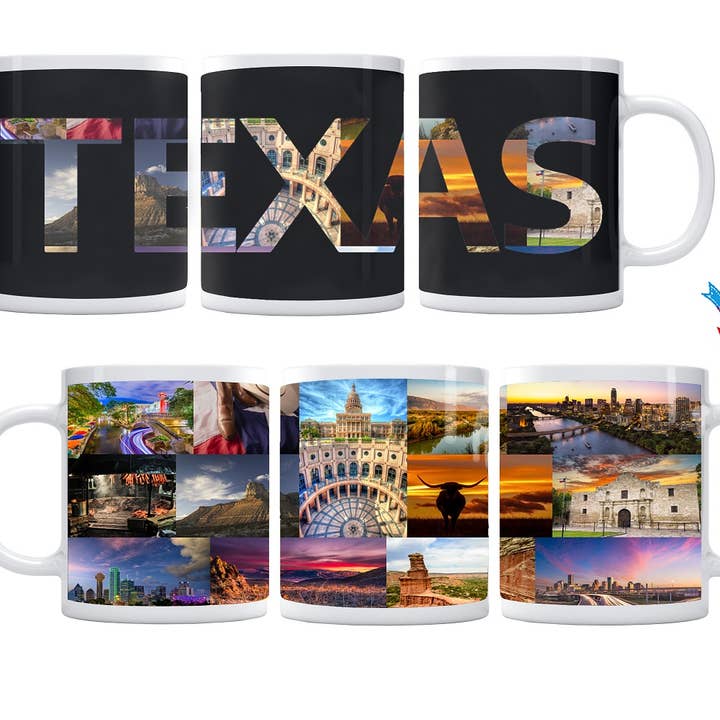 State of Texas Color Changing Coffee Mug for wholesale by Sunkiss