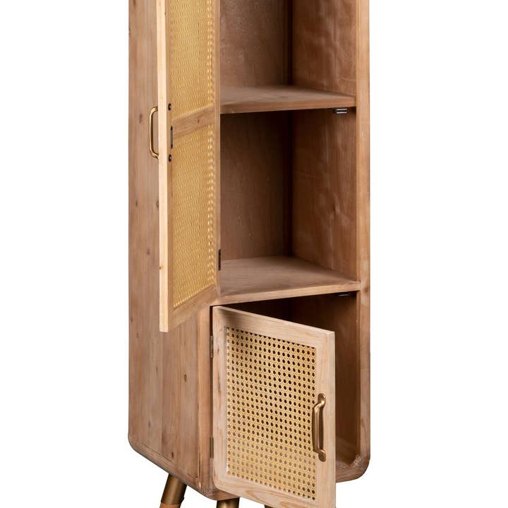 Statements by J - Wholesale Cabinet - Shia Tall Cane Accent Cabinet