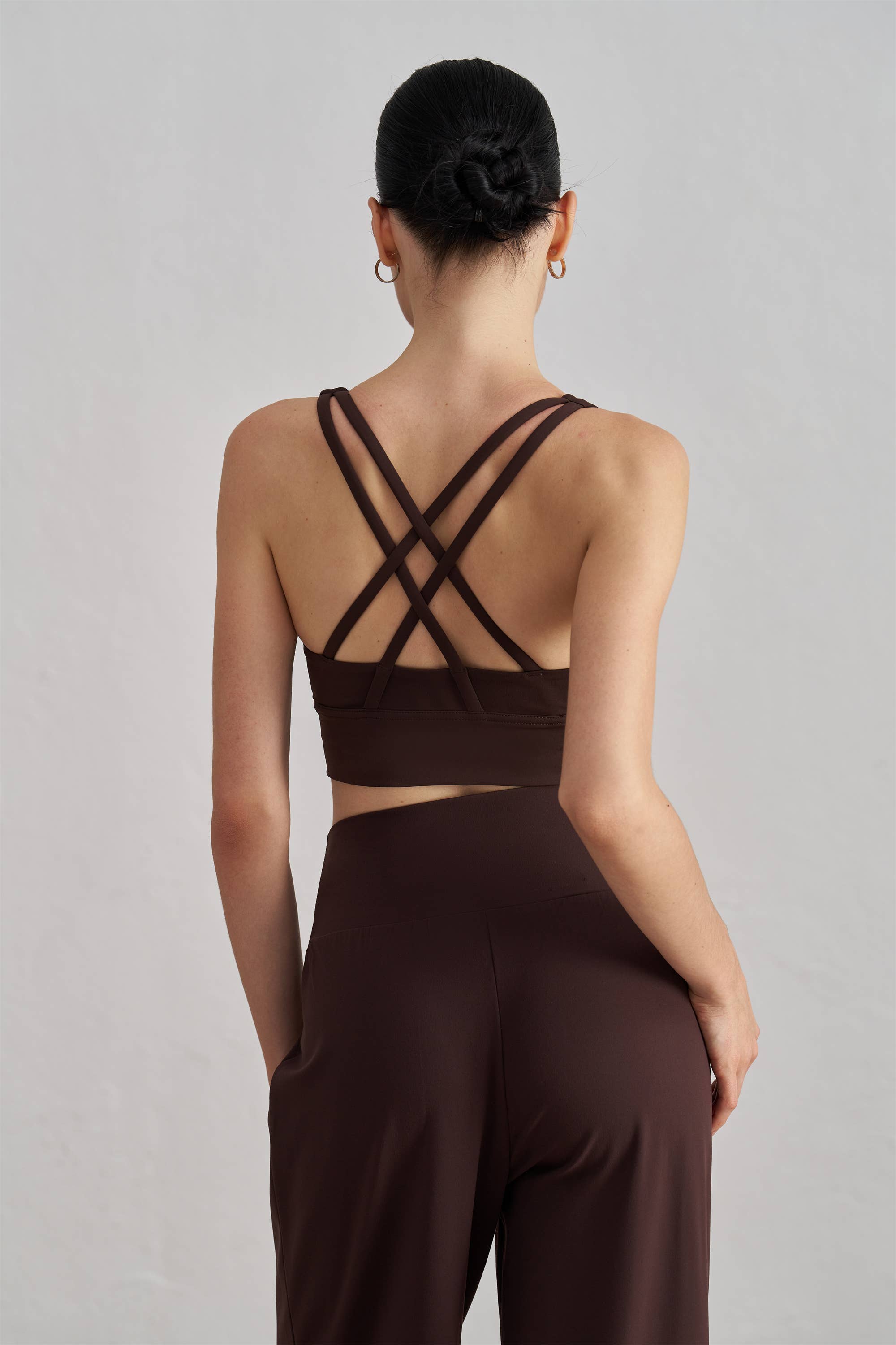91thelabel – Sutiã desportivo - Mulher por atacado – Sutiã esportivo Isabella Strappy Back5