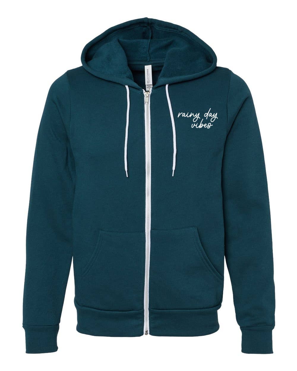 NW Accent - Wholesale Hoodie - Unisex - Rainy Day Vibes Zip-up