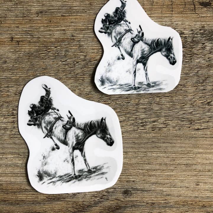 Karmin Burton Art - Wholesale Sticker - Buck off sticker