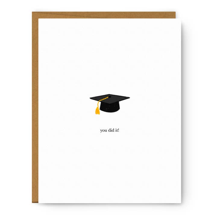 Footnotes - Wholesale Graduation Card - Graduation Cap - Graduation Card