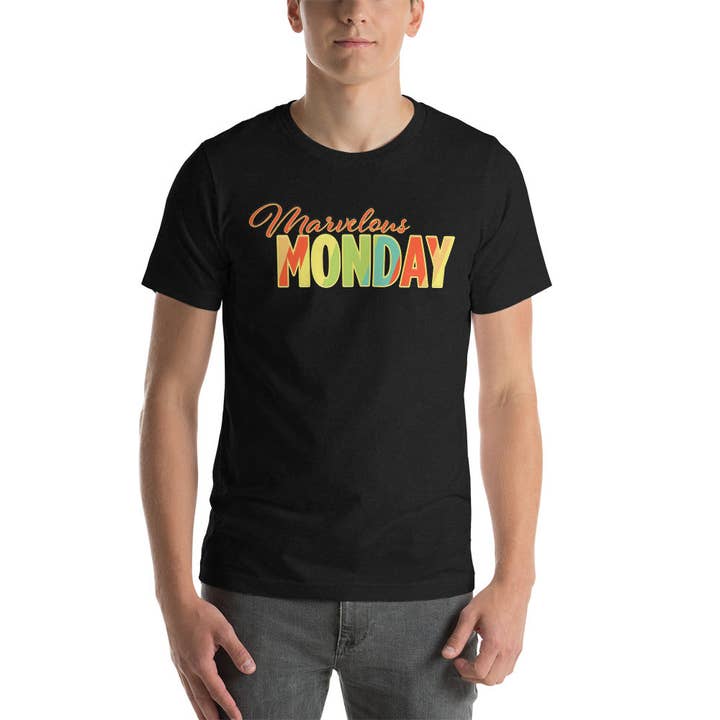 Monday uniseks t-shirt voor wholesale door Souverista