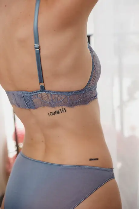 OLLY LINGERIE - Wholesale Underwear - Women's - Liao myosotis romantic panties in organic cotton5