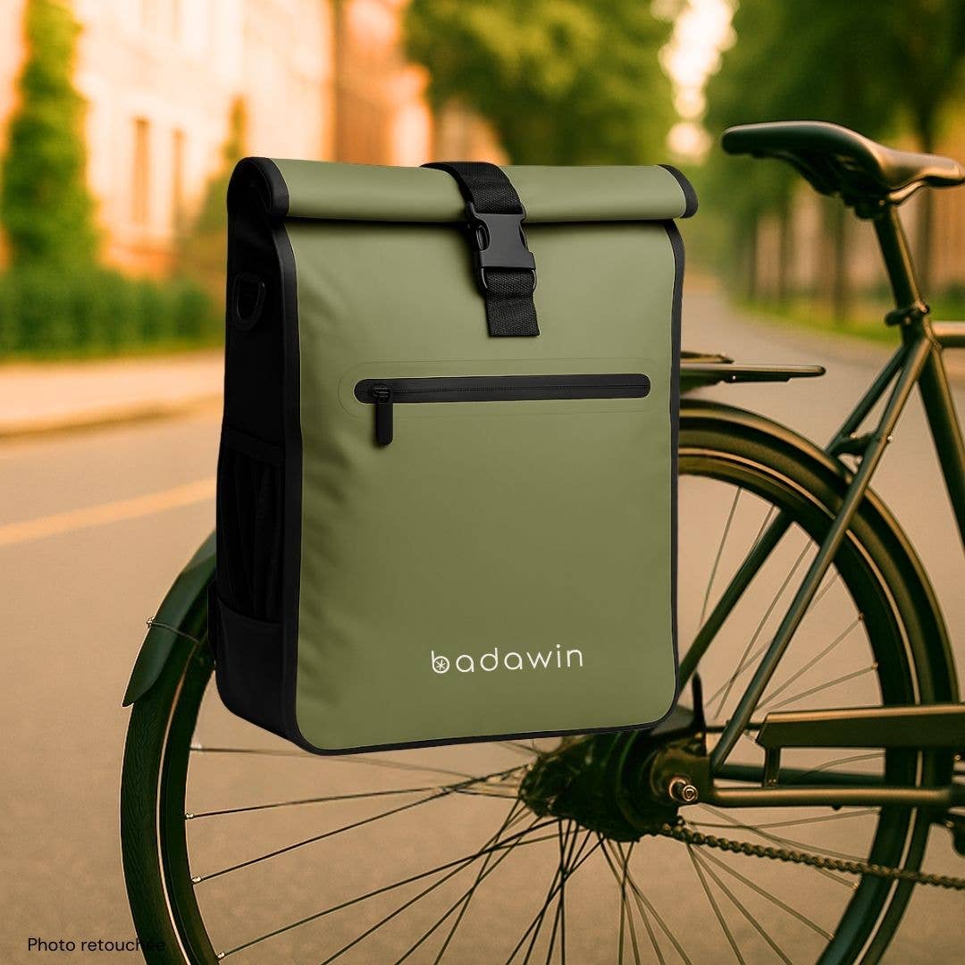 BADAWIN - Wholesale Biking Accessories - Aaron Green Badawin Bicycle Luggage Carrier Bag