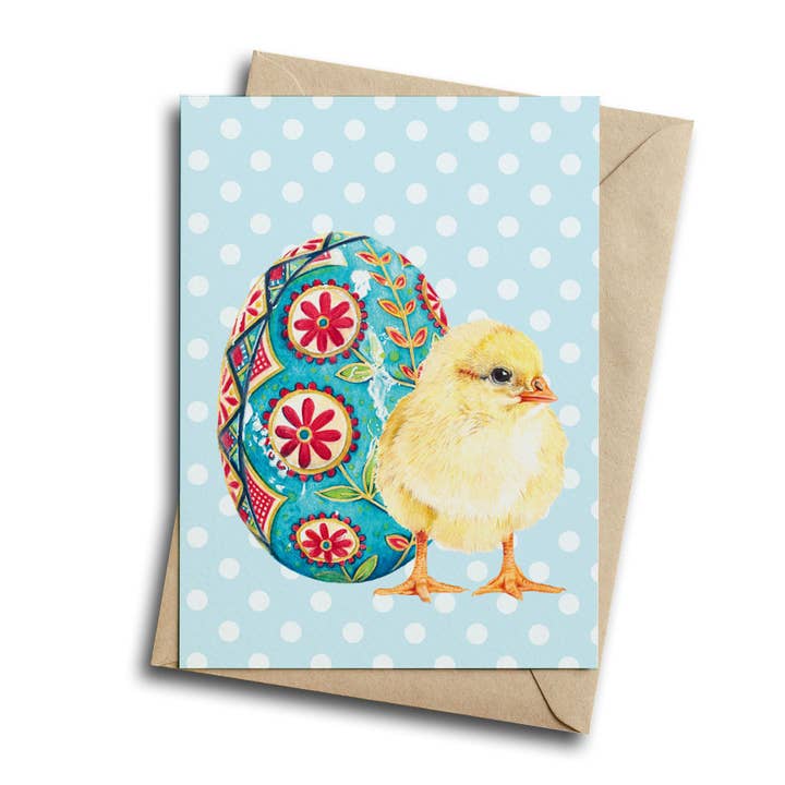 Easter Chick - Greeting Card for wholesale by Hayley Wilson