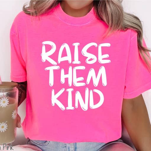 Bama Screens - Wholesale Sublimation Transfer - White Raise Them Kind #BS68283