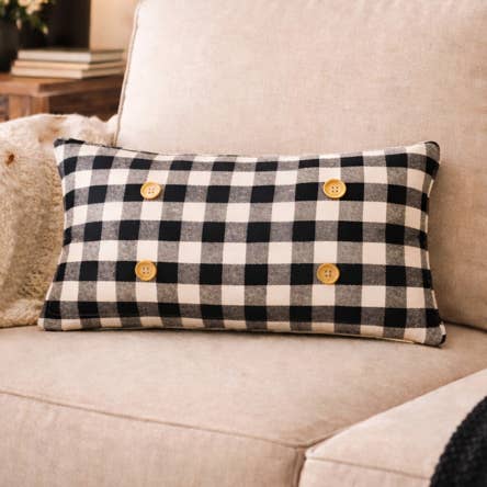 BUFFALO CHECK: GINGHAM PILLOW ONLY (with insert) for wholesale by PillowPanels