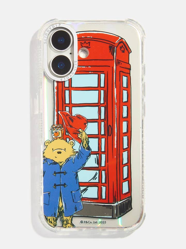 Funda para iPhone con Cabina Telefónica de Paddington para venta al por mayor de Skinnydip London